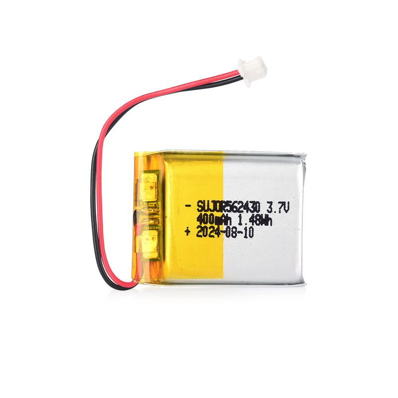 Li-polymer battery 3.7V 562430 400mAh for wearable devices