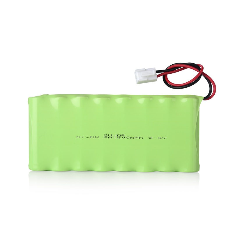 NiMH Rechargeable battery pack 9.6V AA1500mAh for solar light