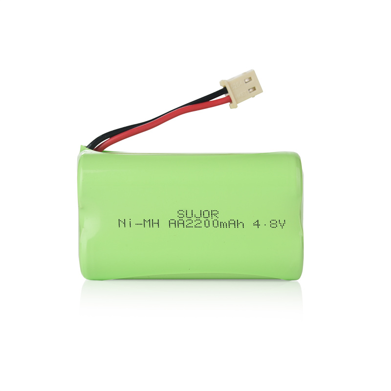 4.8V AA2200mAh Rechargeable NiMH battery for cordless phone