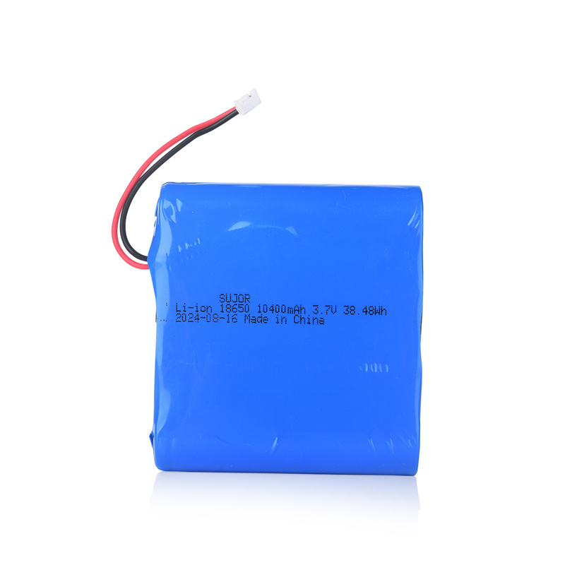 3.7V Sanyo 18650 10400mAh 1S4P Lithium battery packs