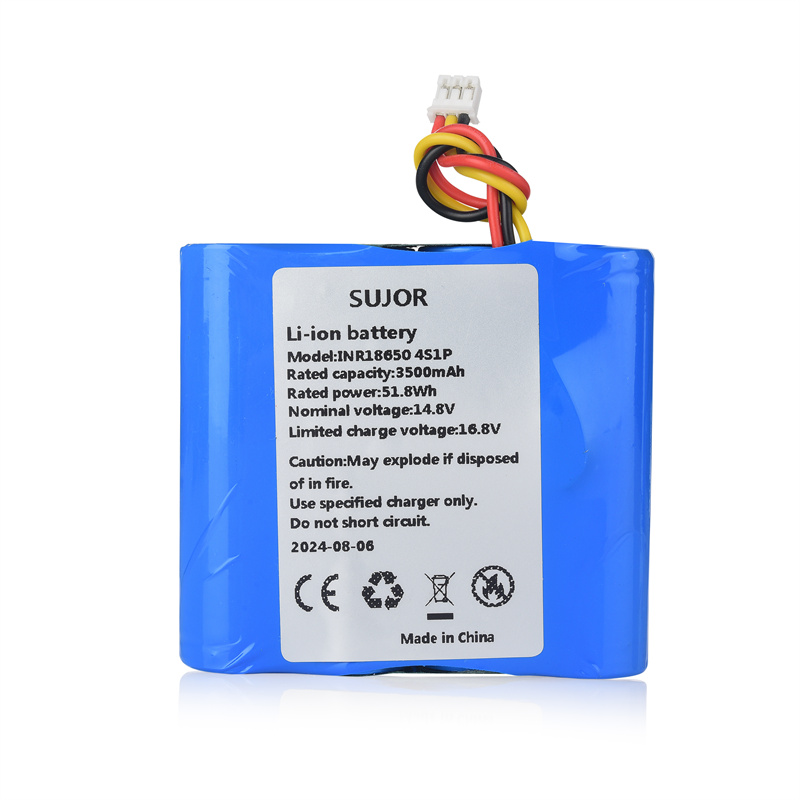 14.8V Samsung 18650 3500mAh Li-Ion-Akkumulatoren for handheld device