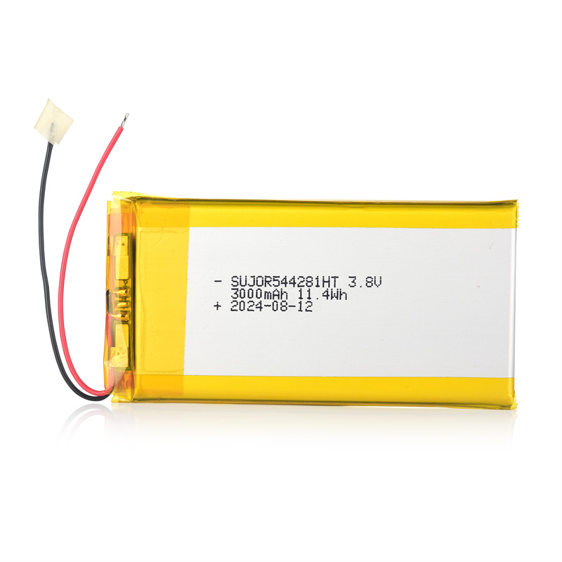 High temperature Lipo battery 544281HT 3.8V 3000mAh for car device