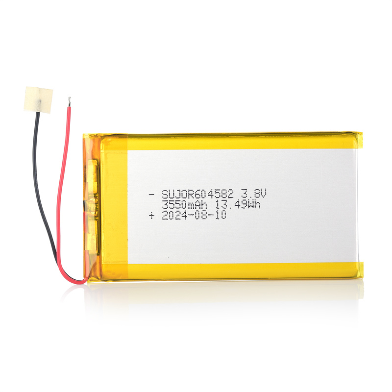 604582 3550mAh 3.8V Li polymer battery for interphone