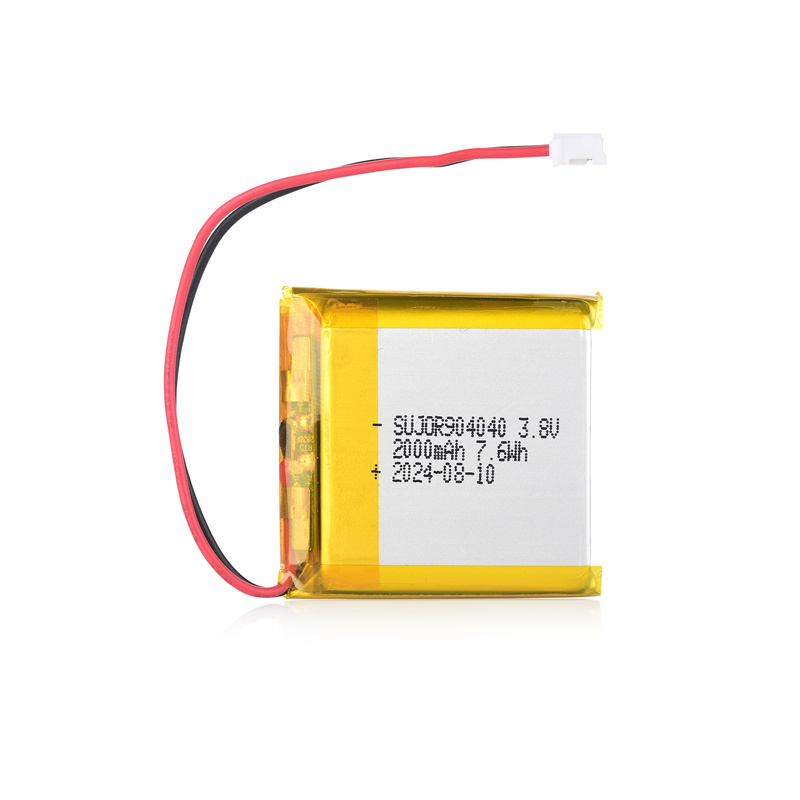 904040 2000mAh 3.8V Li-polymer battery for multifunctional camera lighting device