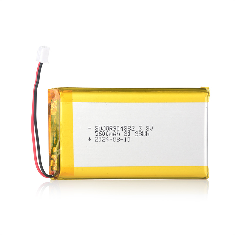 904882 5600mAh 3.8V Polymer Lithium Ion Battery for video surveillance