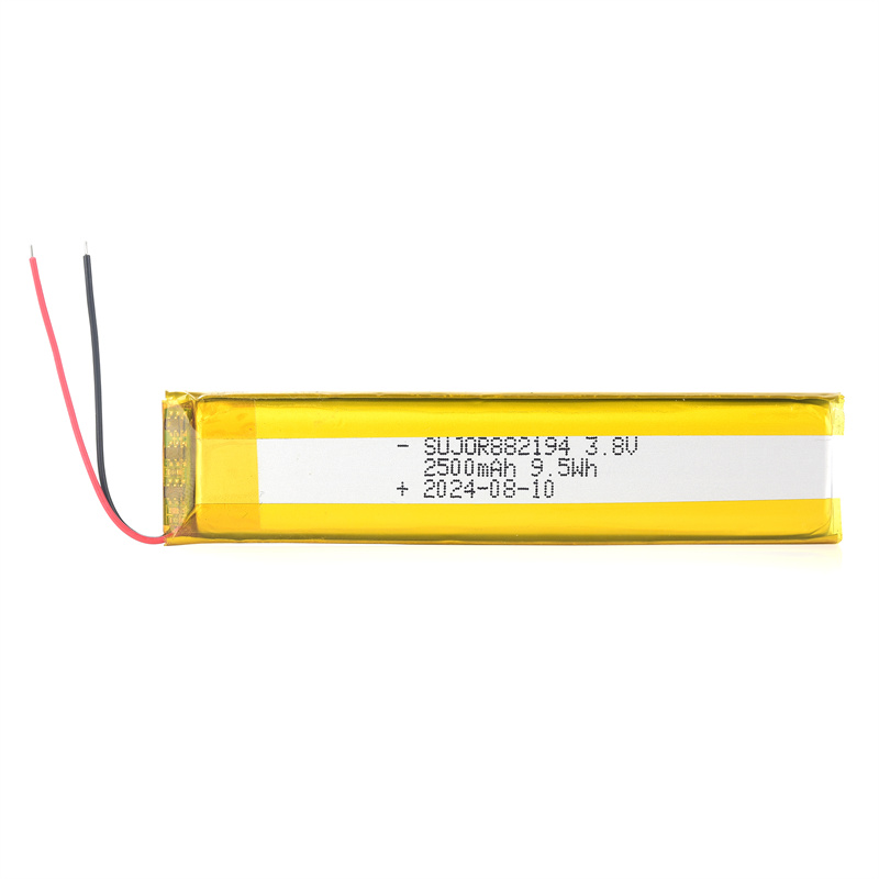 882194 2500mAh 3.8V Polymer Lithium Battery for Thermal Camera Module