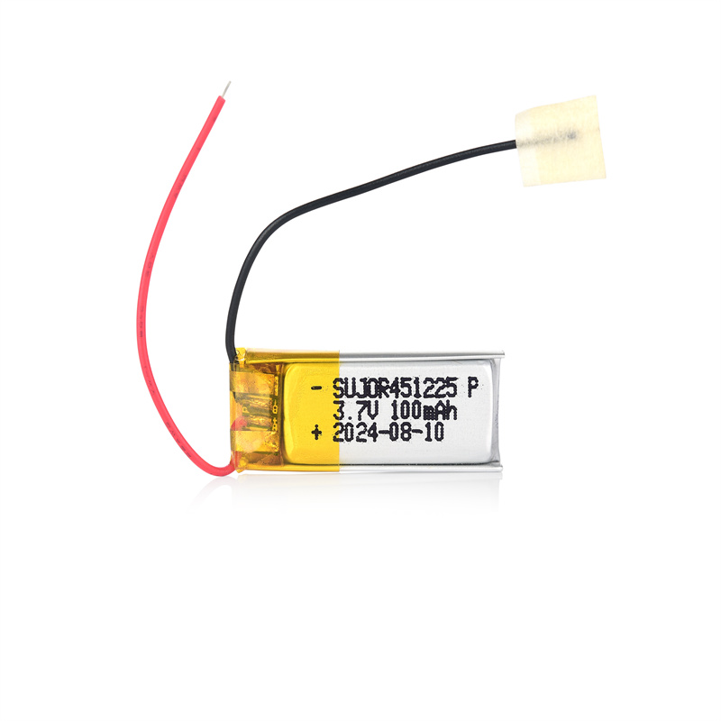 451225 P 3.7V 100mAh Lithium ion polymer battery