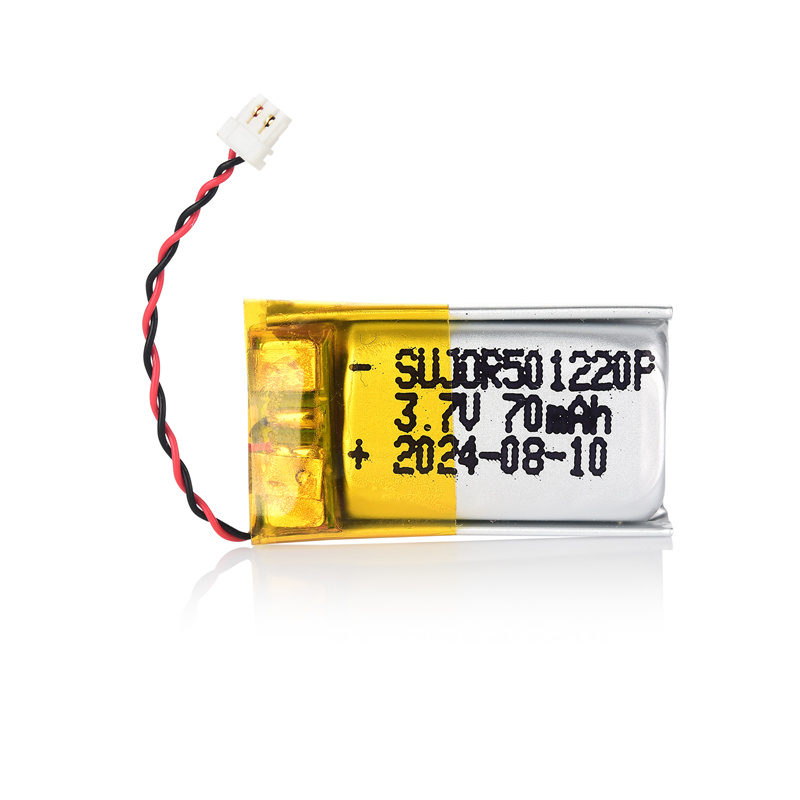 501220 P 3.7V 70mAh Polymer Lithium Battery